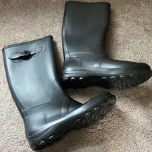Kamik Black Waterproof Rain Boots SIZE 9