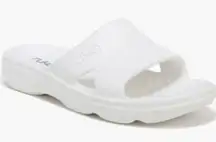 Rykä Restore Slide Sandal (Women), White, size 10, NWOT Display see photos