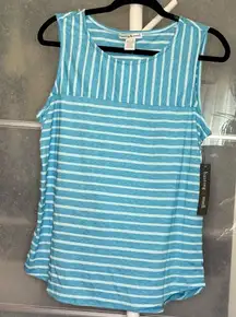 Blue Striped Tank Top by Hanna Andersson