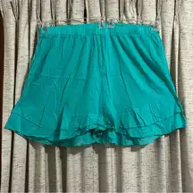 Plus Size Cotton Flippy Beach Shorts - 24