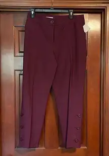 Nordstrom signature, triple button ankle trouser size 12