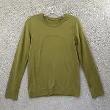 Lululemon Swiftly Relaxed Long Sleeve Top Bronze‎ Green Athletic Women's 4