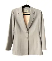 NWOT Kasper ASP baby blue blazer