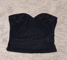 SheIn Velvet Tube Top