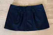 Superdown Mini Skirt Size XXS Black