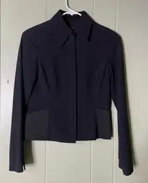 Vintage 90s Ted Baker Minimalist Shirt Jacket‎ Women’s Size 1