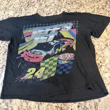 PrettyLittleThing Charcoal Graphic Jeff Gordon T-Shirt