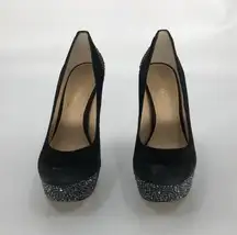 Enzo Angiolini Beccalynn Heel Platform Pump Sz 8.5