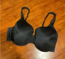 Cacique‎ Black Full Coverage Underwire Bra Smooth Comfort Adjustable Straps 40DD