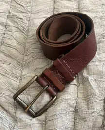 American Eagle Thick Brown Leather Belt