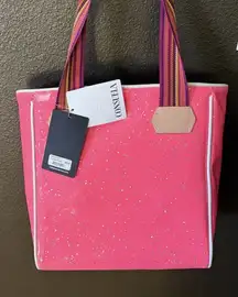 Consuela Tote Large Shine Pink 