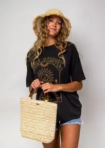 Billabong straw tote