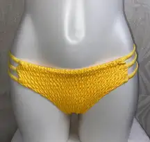 🌸  Smocked Hipster Yellow Bikini Bottom