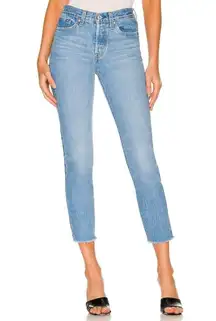 Free People Levi’s Wedgie Icon Fit Oxnard in Athen's No Way Size 24