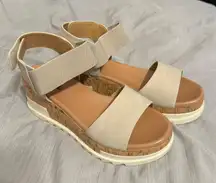 Soda Wedge Sandals