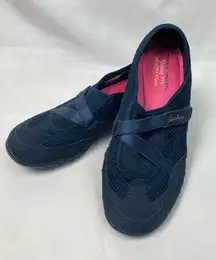 Skechers Women's Navy Blue Mary Janes Sz 8.5‎