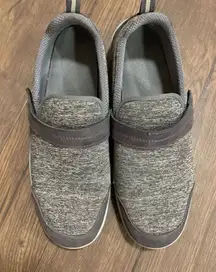 Orthofeet gray arch support ortho size 12 slip on shoes