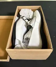 Free People Rumor White Leather Mary Janes 8.5