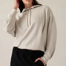 Athleta Seasoft Bubble Hem Hoodie