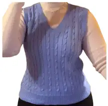 Blue  Sweater Vest