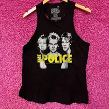 The Police Self-titled Album Cover New Wave Band Tank Top M