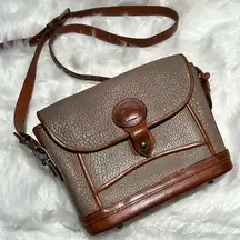 Dooney & Bourke All Weather Leather Crossbody Camera style bag vintage B89
