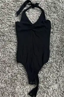 Hollister  black halter bodysuit size xs