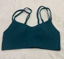 Teal like a cloud lululemon sports bra