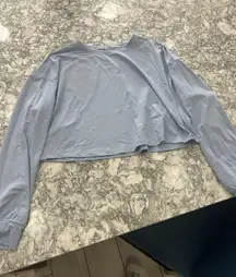 Lululemon Long Sleeve Oversized crop top