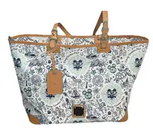 Dooney and Bourke Disney Vacation Club 25th Anniversary Shopper Tote Bag DVC