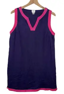 Sigrid Olsen‎ Linen Preppy Sleeveless Mini Dress