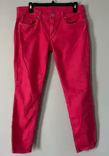 Blank NYC red pink colored Jeans Size 30