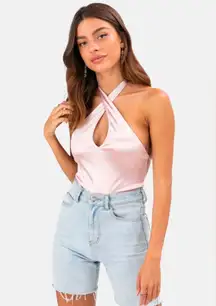 Aroma Jade Halter Bodysuit
