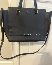 Kate Spade Bag Tote Black Leather