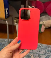 iPhone 14 Pro Max Hot Pink Phone Case