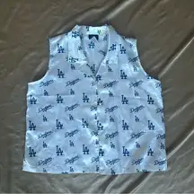 LA Dodgers Baseball Vest