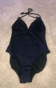 J.Crew  One Piece Swimsuit Women’s Size 4 Navy Blue