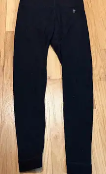 Smartwool Black Merino Wool Baselayer Tights Sz XS