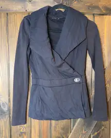 Armani Exchange Jacket Modal Blend Quilted Twist Jacket Sz XS