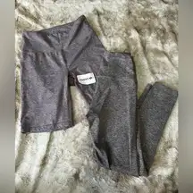NWT Zobha Leggings and Gently Worn‎ Biker Shorts Bundle