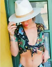 New. HAH for Free People swim top. XL. Retail $146