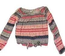 Me & U Patterned Top