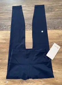 Lululemon Wunder Train High Rise 28” True Navy Size 6 NWT
