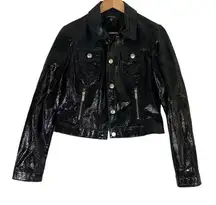 BEBE Leather Jacket Size Medium