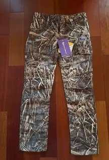 Banded midweight camo pants