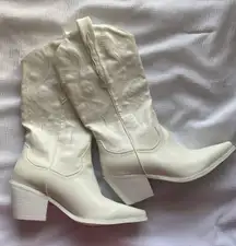 White Cowgirl Boots