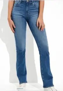 American Eagle High Rise Skinny Kick Flare Size 16P