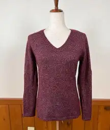 Nice Guide Series Wool Blend V Neck Sweater!