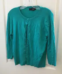 FINAL MARKDOWN LADIES grace elements cardigan petite small