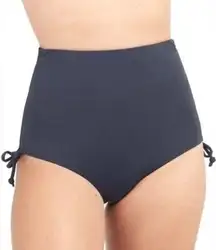 Spanx  swim high rise brief in Sun kissed Navy, New with Tags